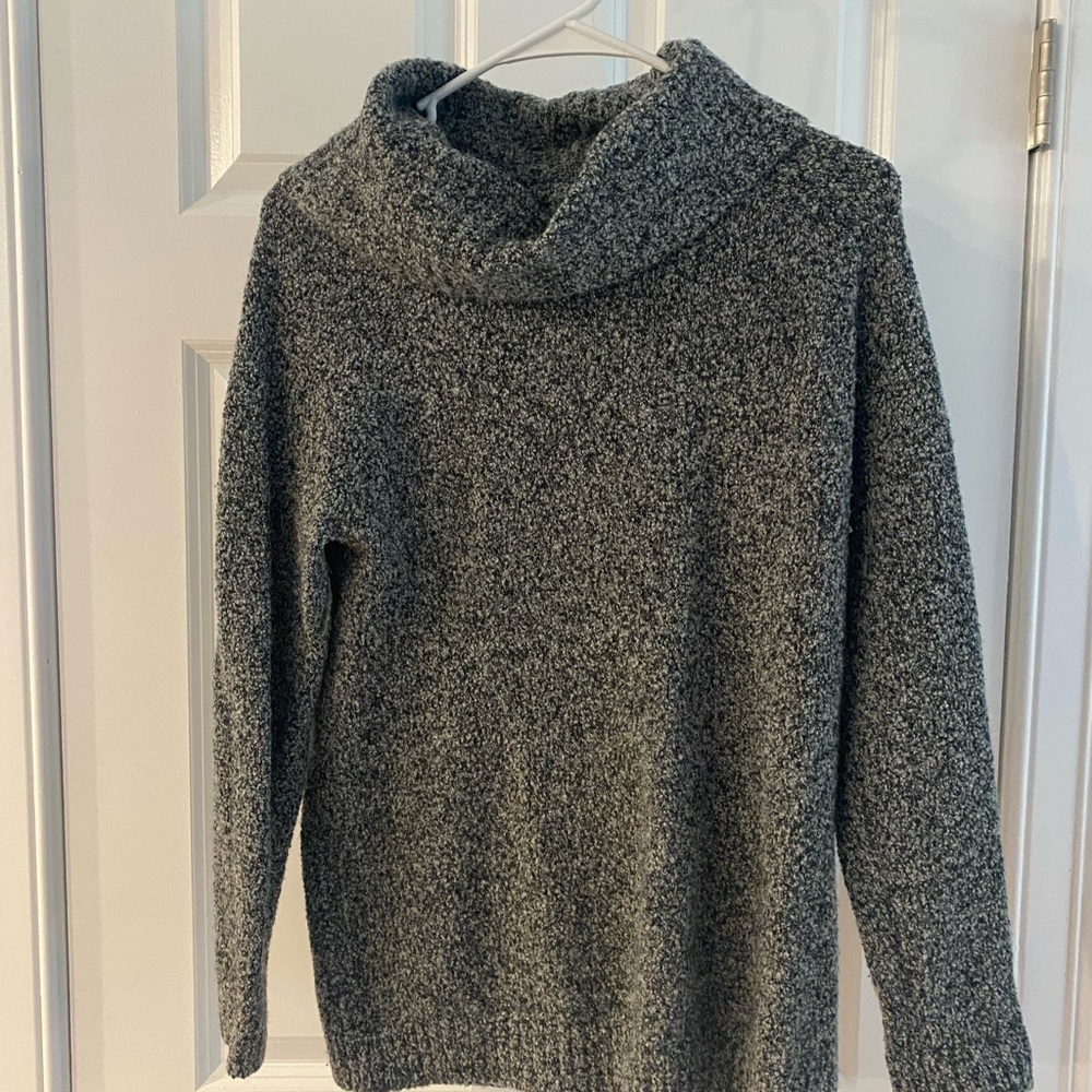 LL Bean Cozy Sweater in Petite Medium.